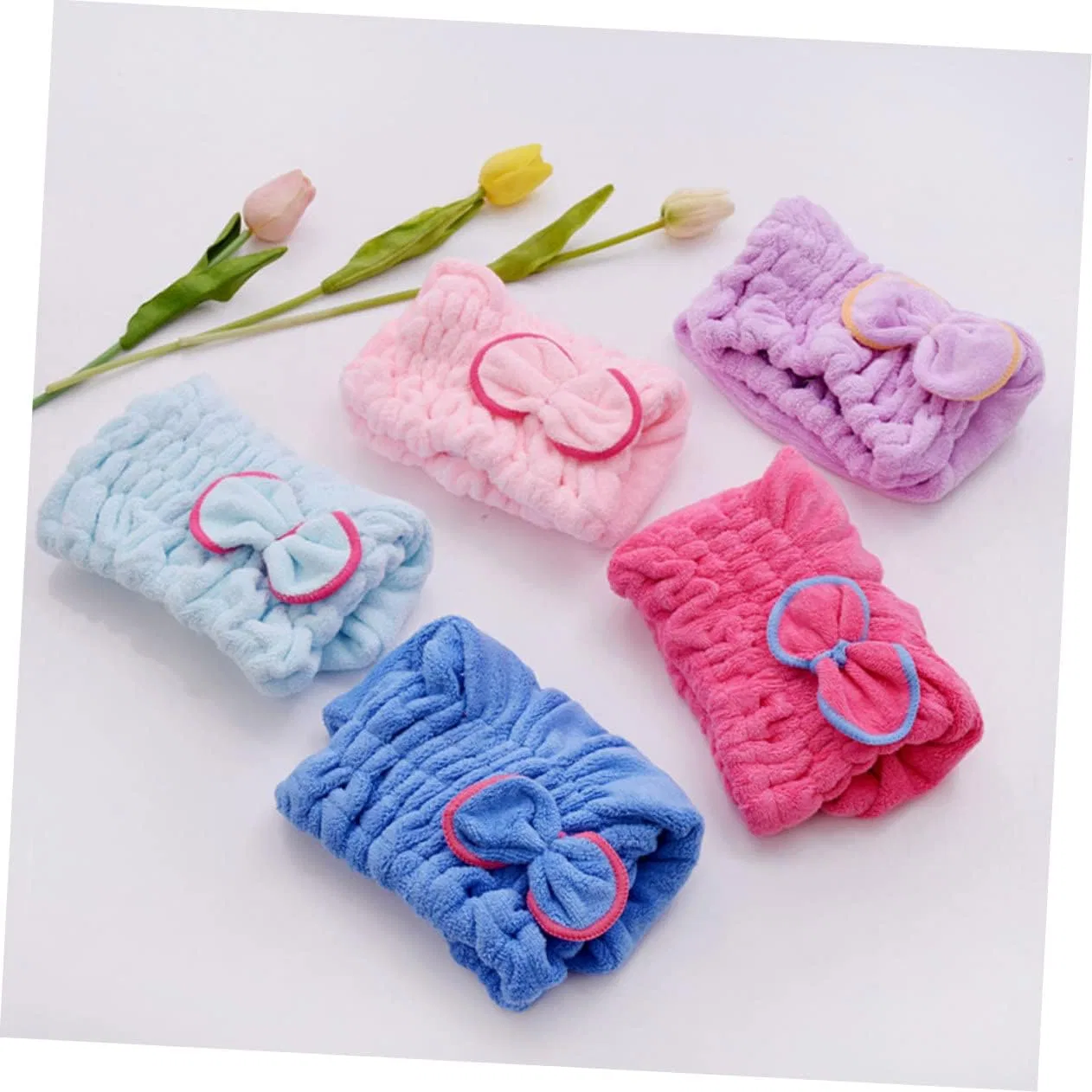 Шапочка для душа Microfibre, Pack of 2, Purple Mikinona — фото 2