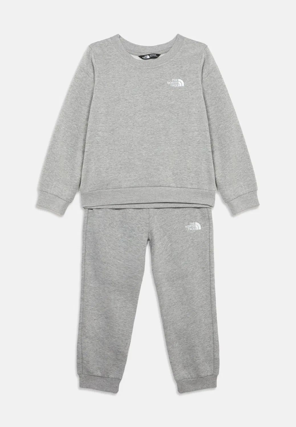 Детский спортивный костюм Kid evolution simple dome crew set The North Face, Pale Grey Heather