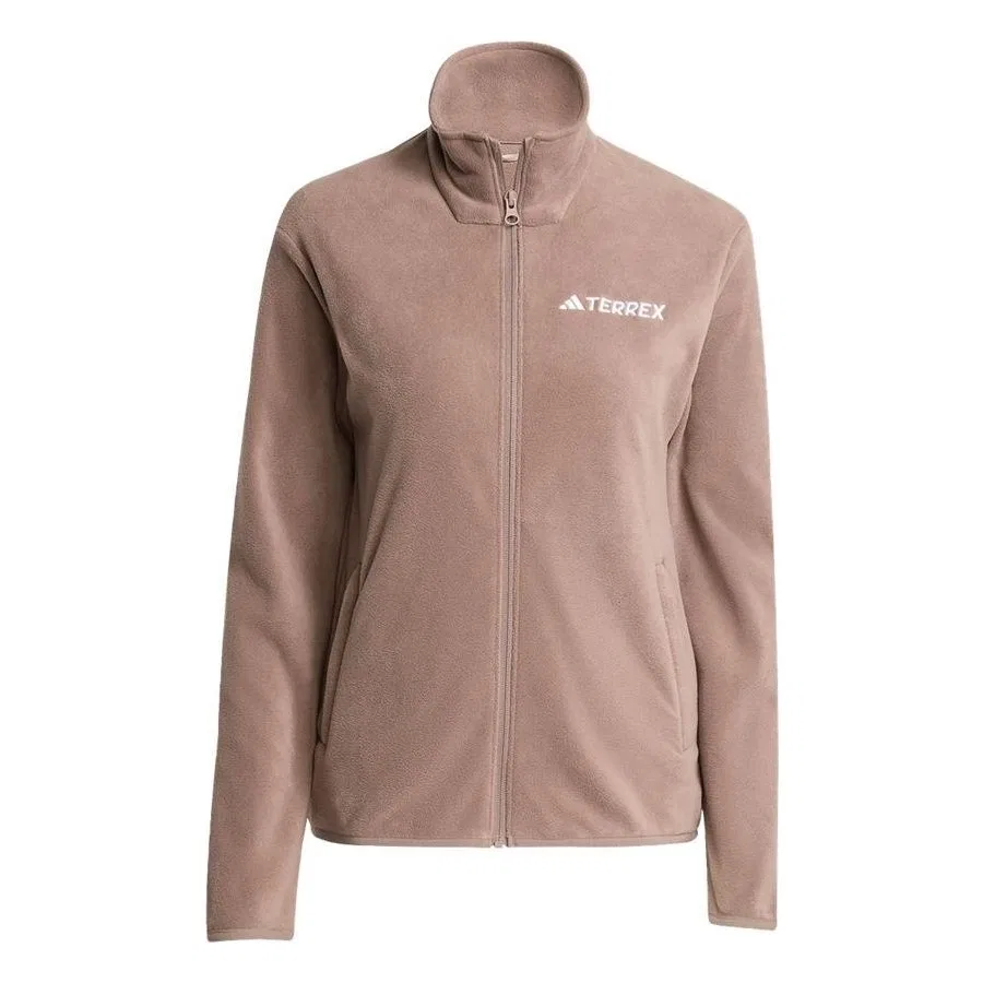 Флисовая куртка Essential с молнией Mor adidas, Фиолетовый
