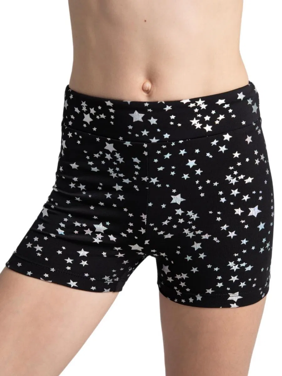 Шорты с принтом Future Star Celestial Short Capezio, Black