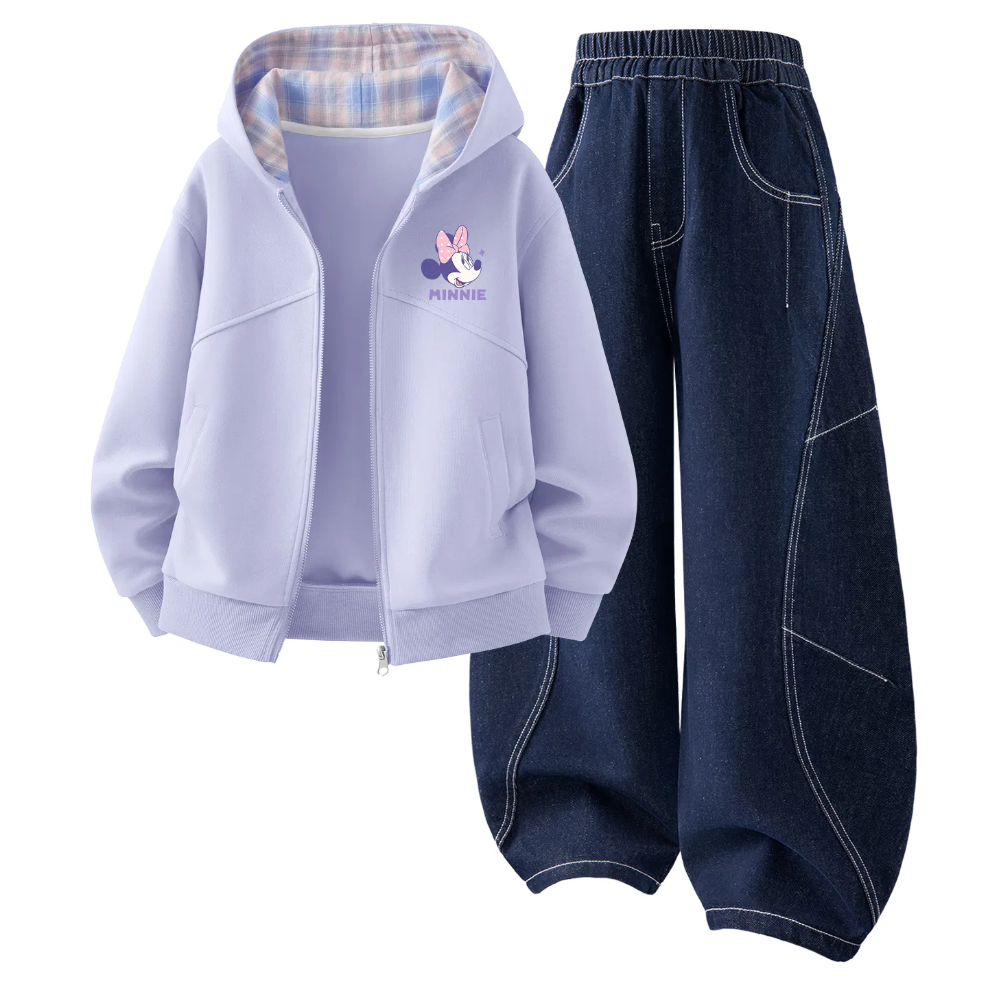 Детский спортивный костюм с капюшоном и принтом Twilight Mountain Purple, Disney