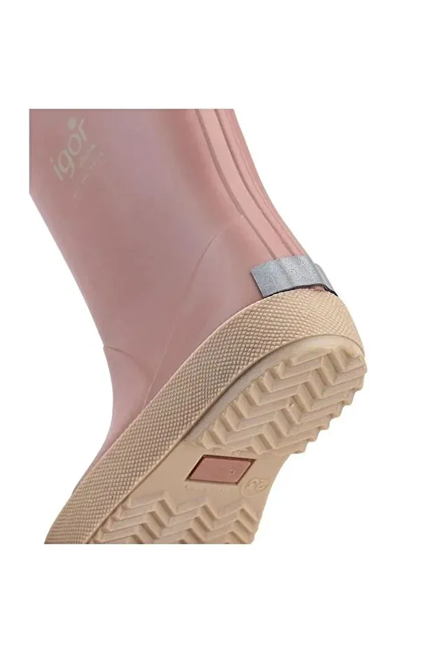 Детские сапоги для девочек с мехом Splash dk furry rosa pink Igor, Fur-Pink-Cream — фото 4