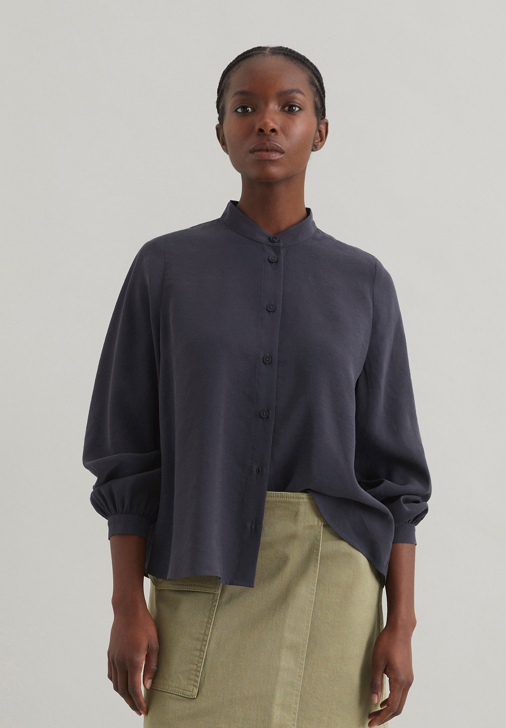 

Блузка на пуговицах A-SHAPE Marc O'Polo DENIM, синий