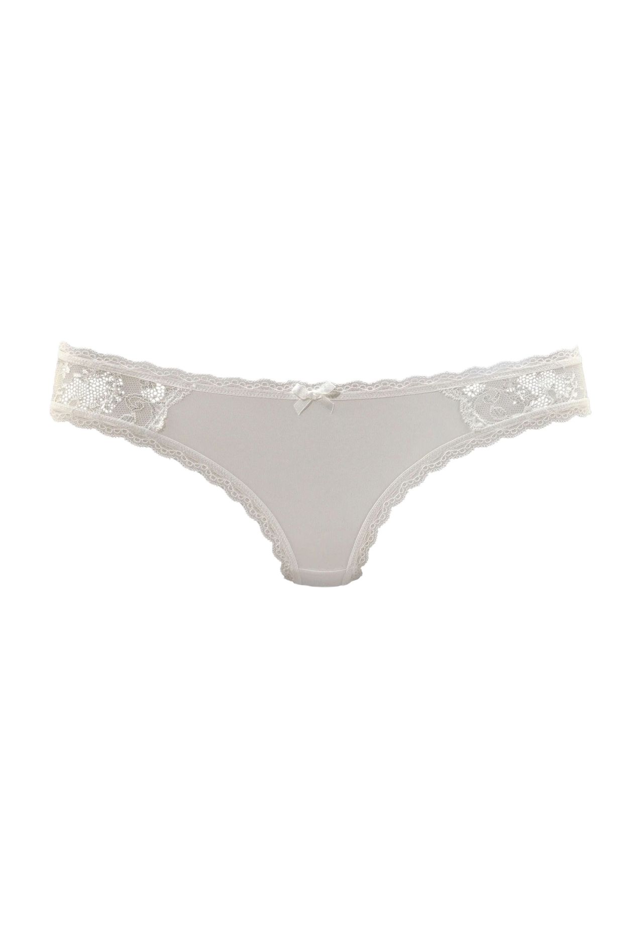 

Стринги Slip Selection, кружевные, однотонные, женские LASCANA, цвет 1xcreme