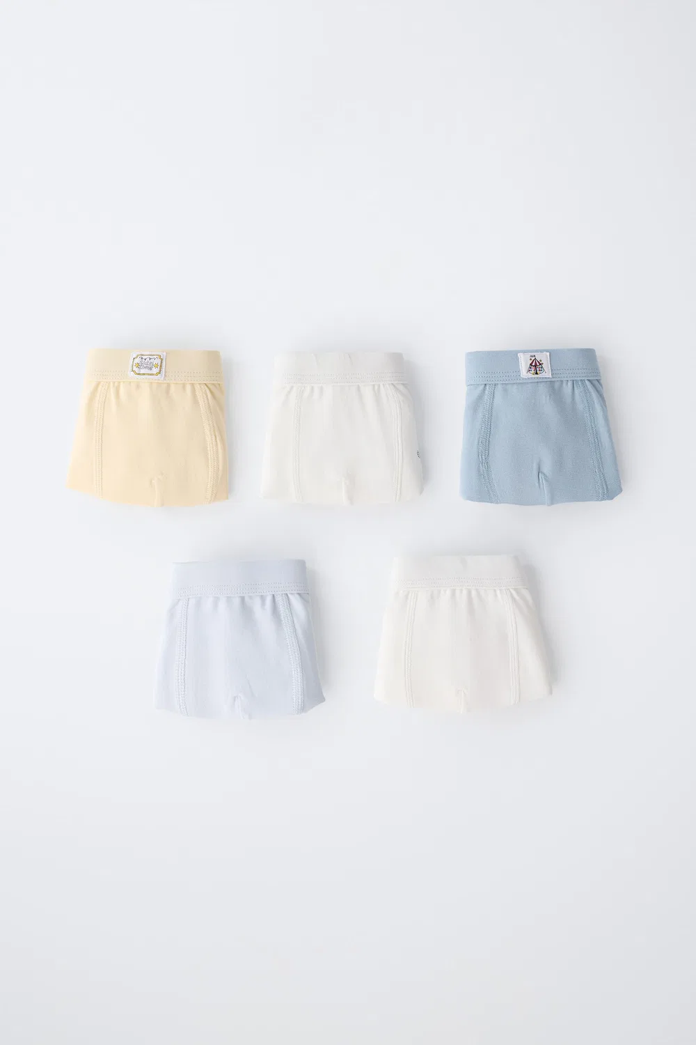 2-6 лет / Набор из 5 боксеров "Цирковые" ZARA, Blue/White