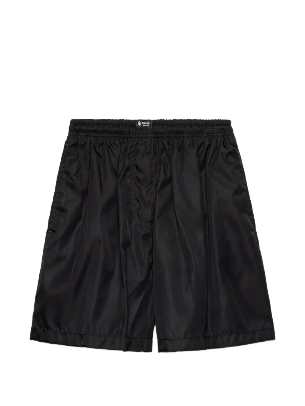 Шорты из Re-Nylon Prada, черный