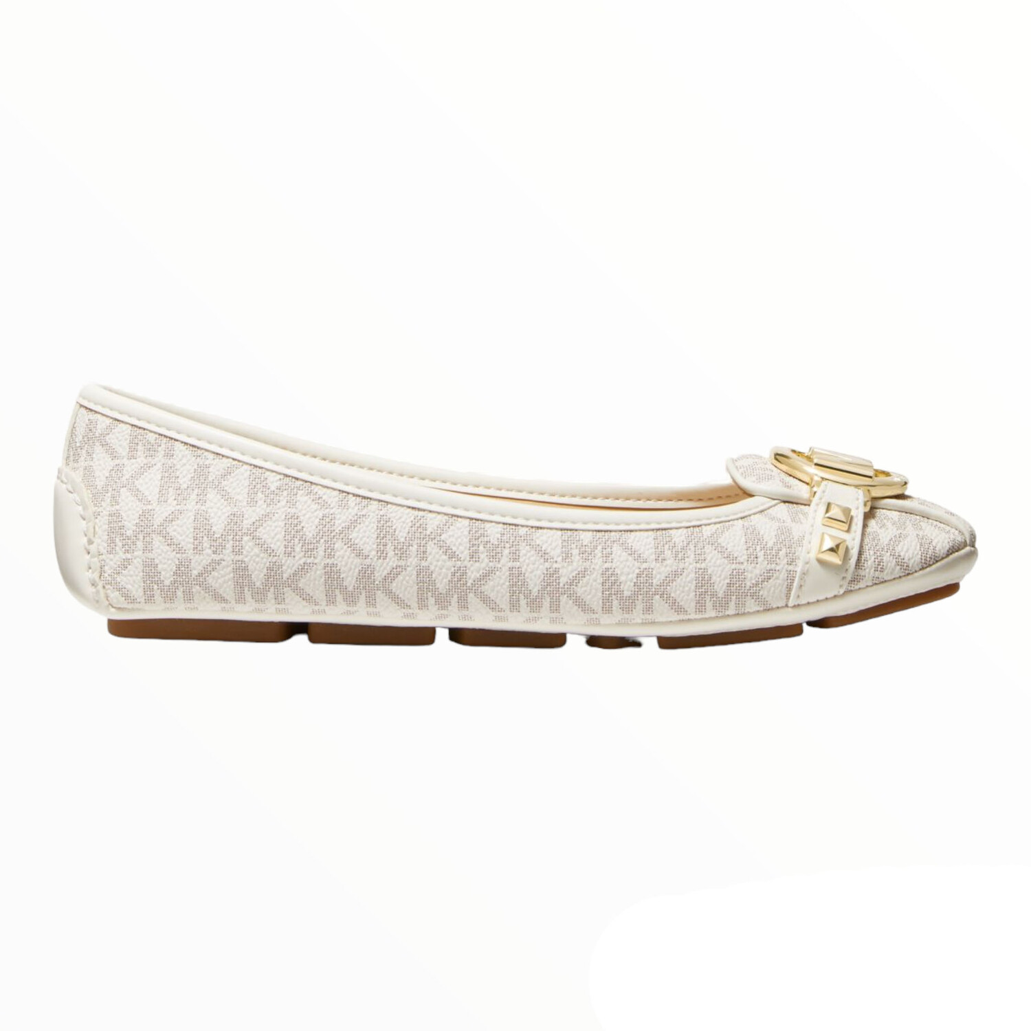 Мокасины Michael Michael Kors Fulton Studded Logo, белый
