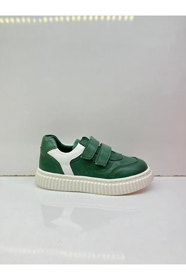 Детские туфли для девочек на плоском ходу Happy Walk, Khaki — фото 2
