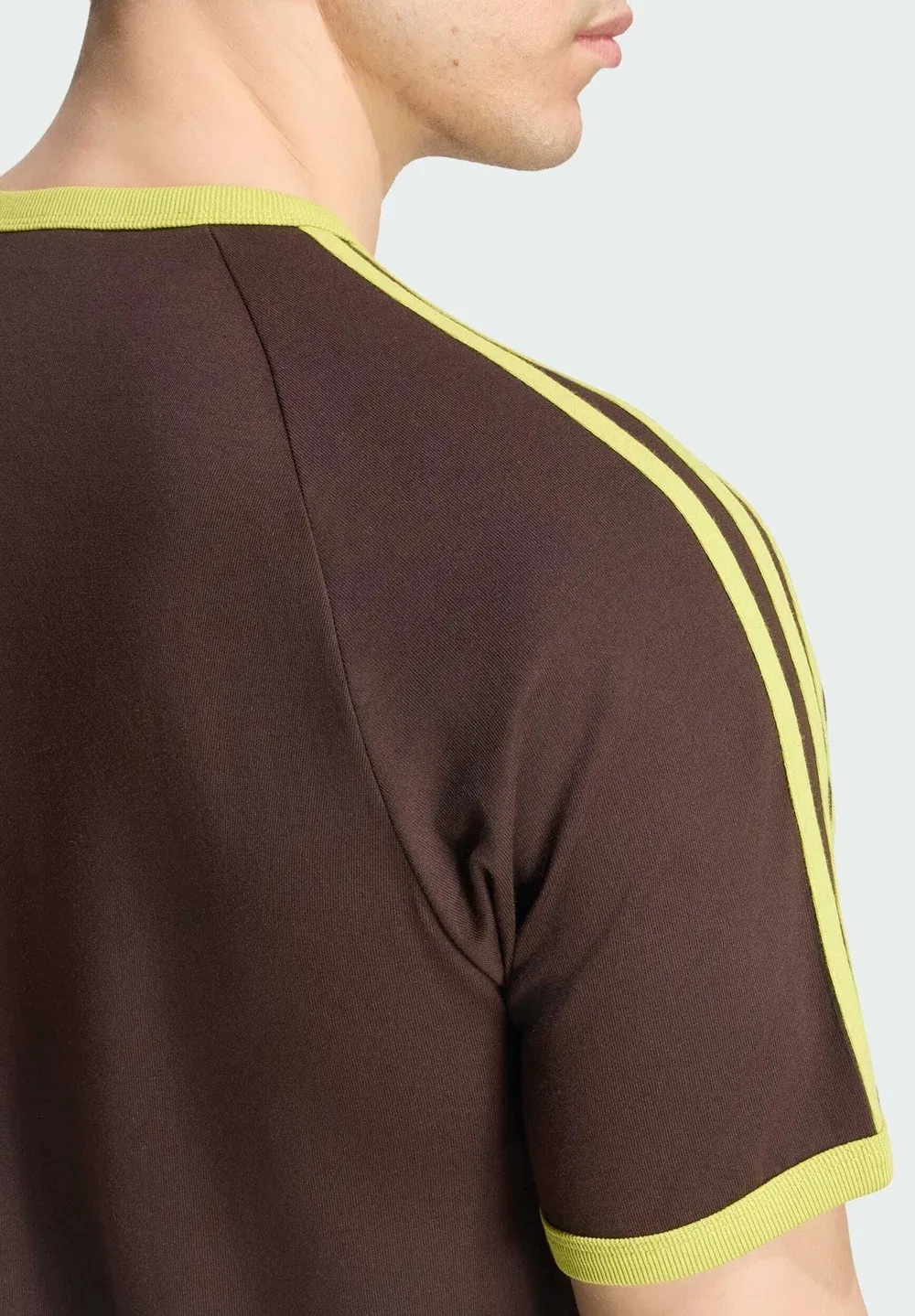 Простая футболка Adidas Originals, Aurora Coffee Preloved Lime — фото 4