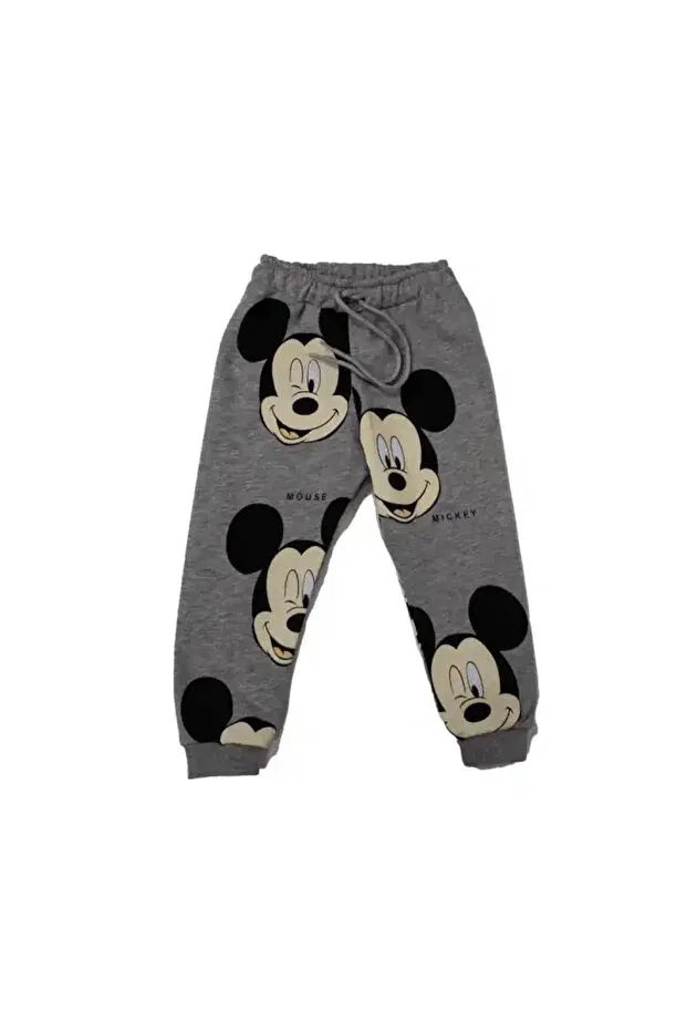 Детский спортивный костюм для девочек с принтом Mickey Mouse Cns Concept, Gri — фото 3