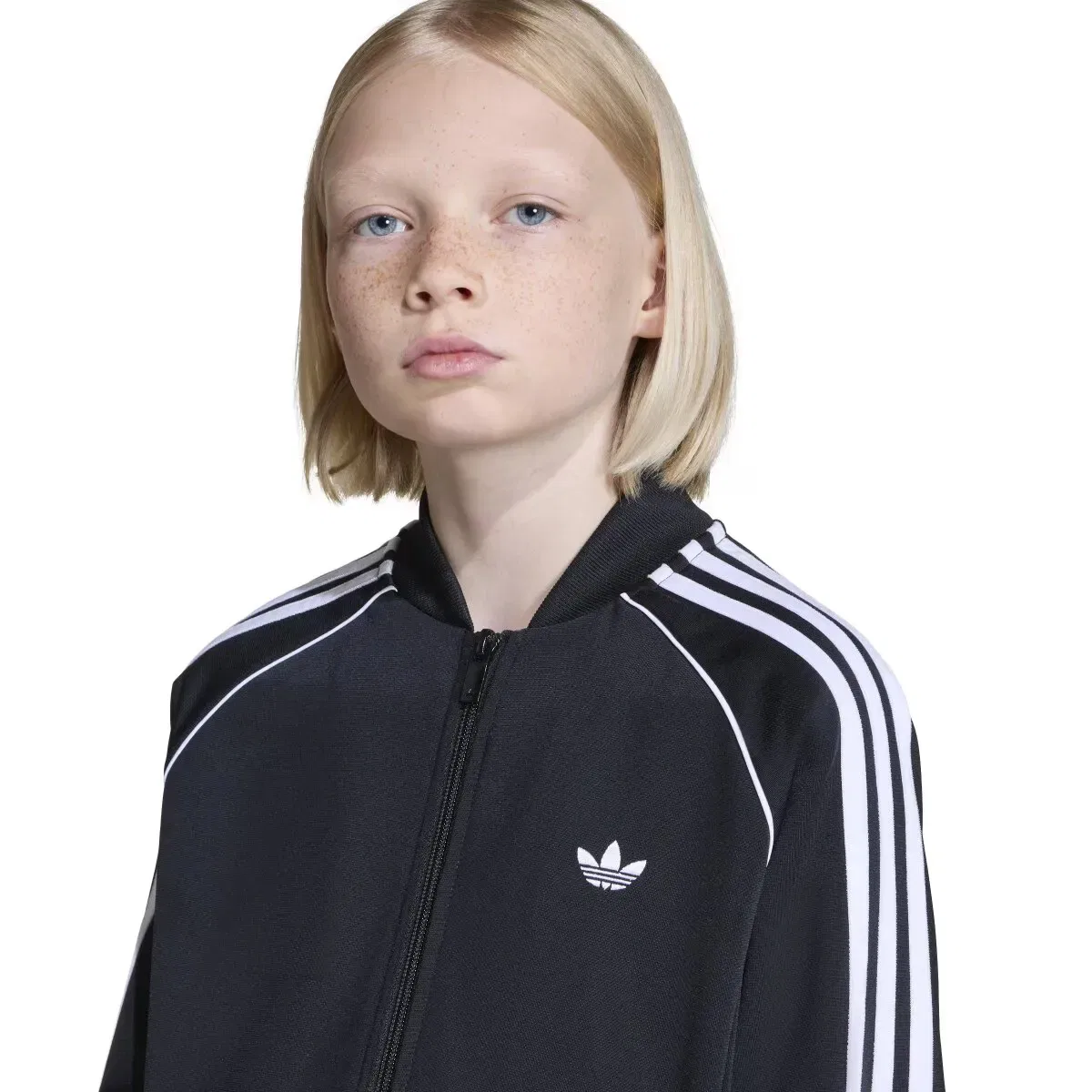 Детская куртка из полиэстера adidas Originals, Negro — фото 4