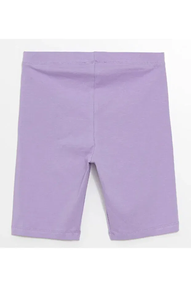 Детские леггинсы для девочек с принтом Derek Chandraswear, Purple — фото 2