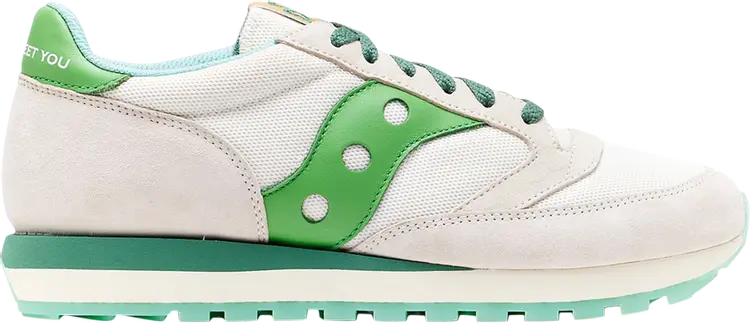 

Кроссовки Saucony Jazz 81 Shamrock, белый