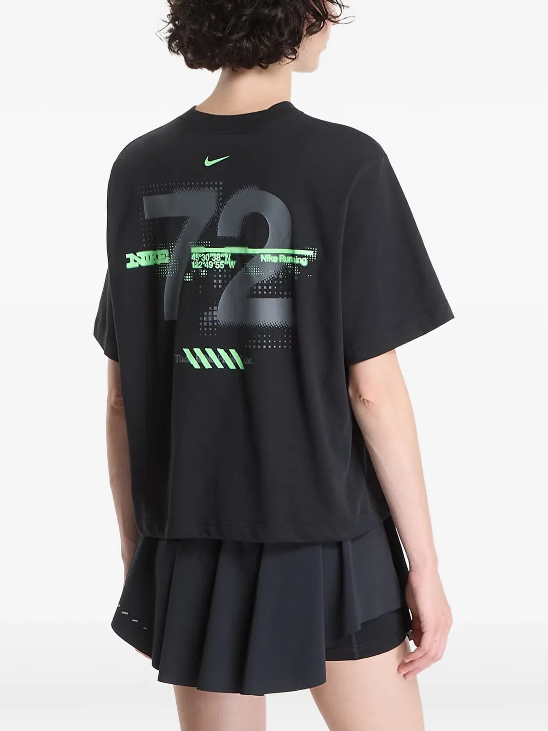 Футболка Swift Dri-FIT черная Nike, черный — фото 2