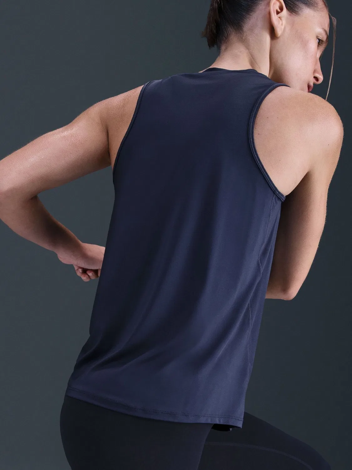 Топ Nike One Dri-FIT, синий — фото 4
