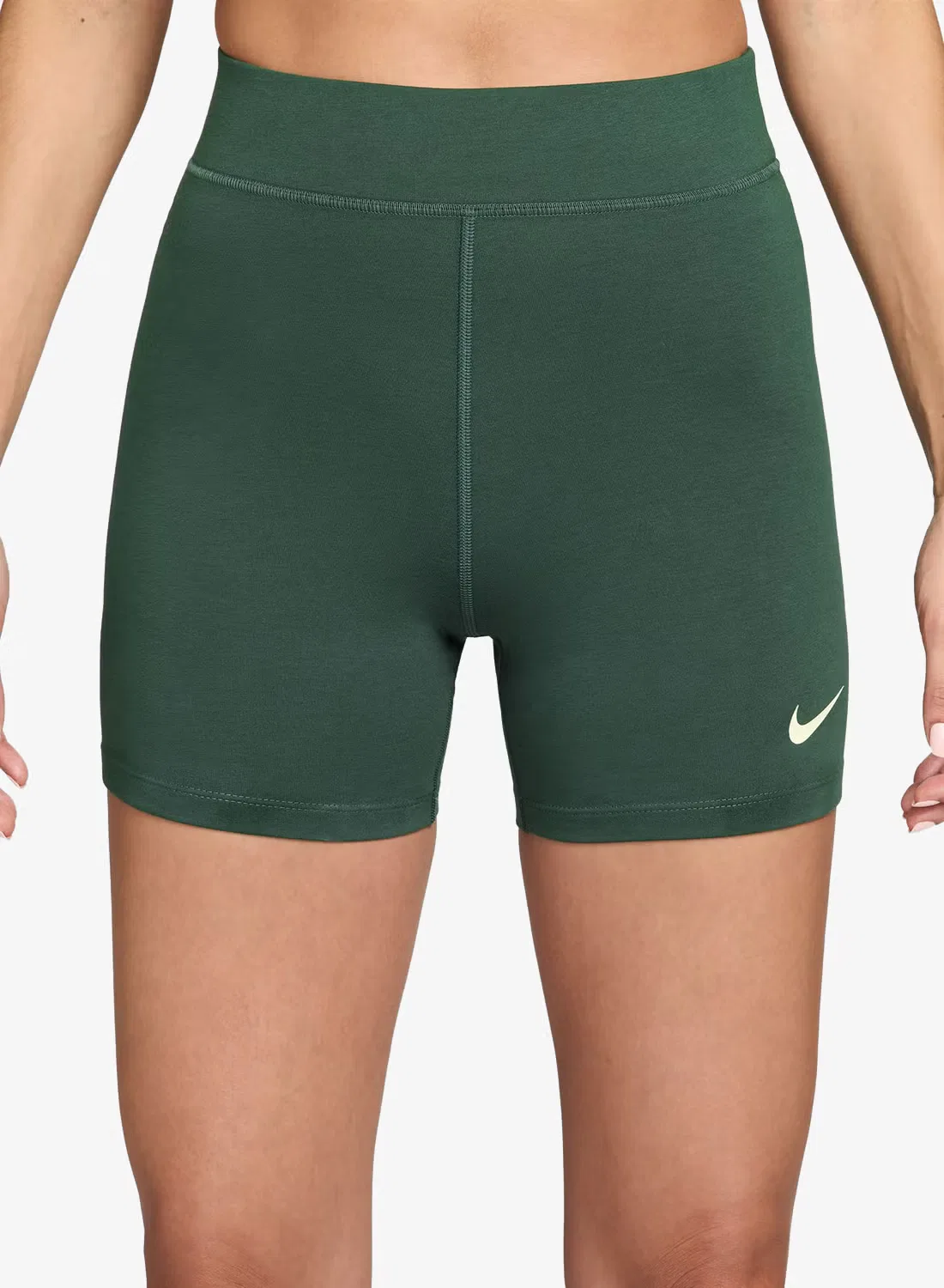 Шорты с высокой посадкой NSW Classic Nike, зеленый
