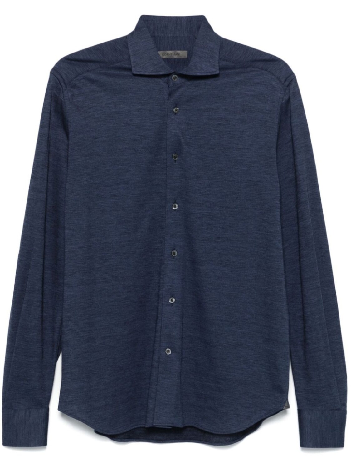 

Corneliani меланжевая рубашка, синий