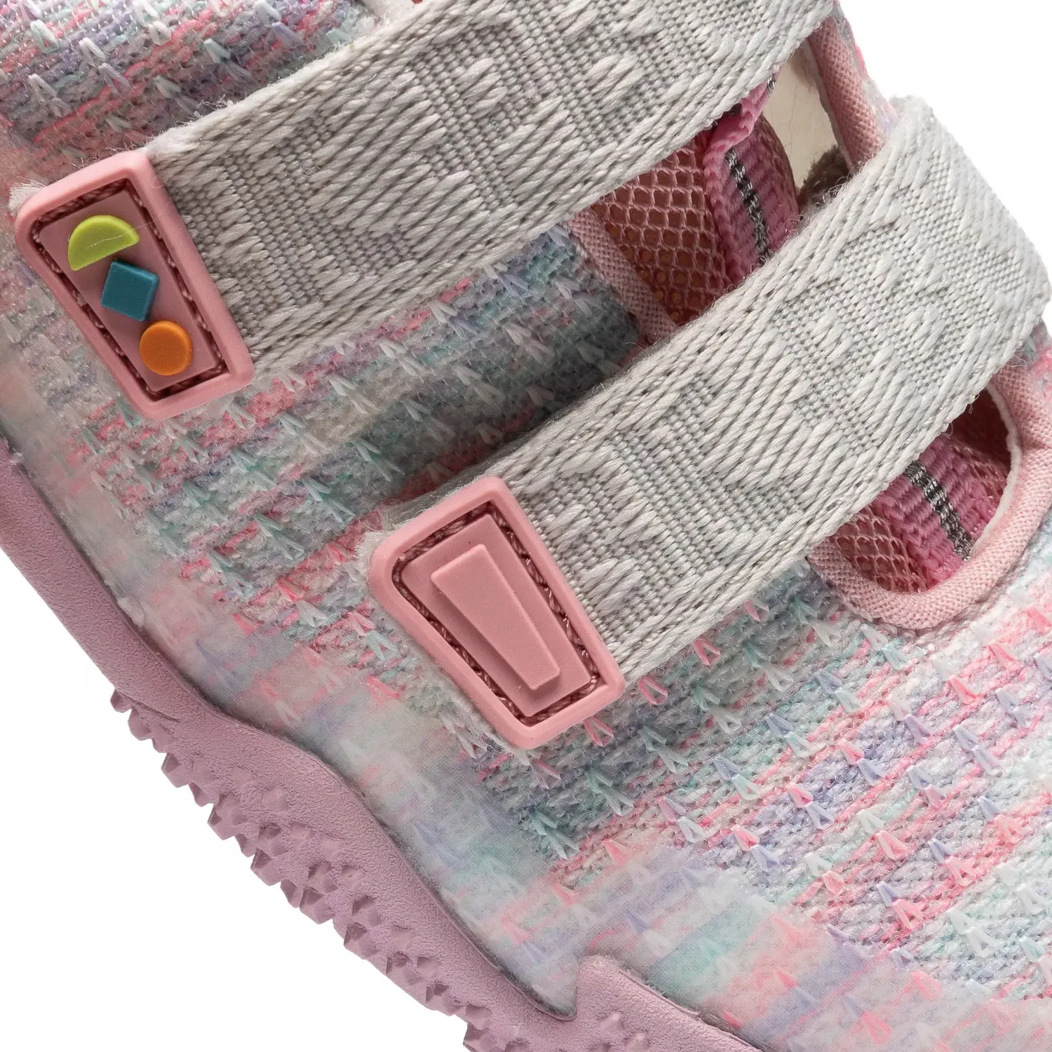 Детские кроссовки barefoot для девочек с липучкой Pablosky, Rosa Claro — фото 2