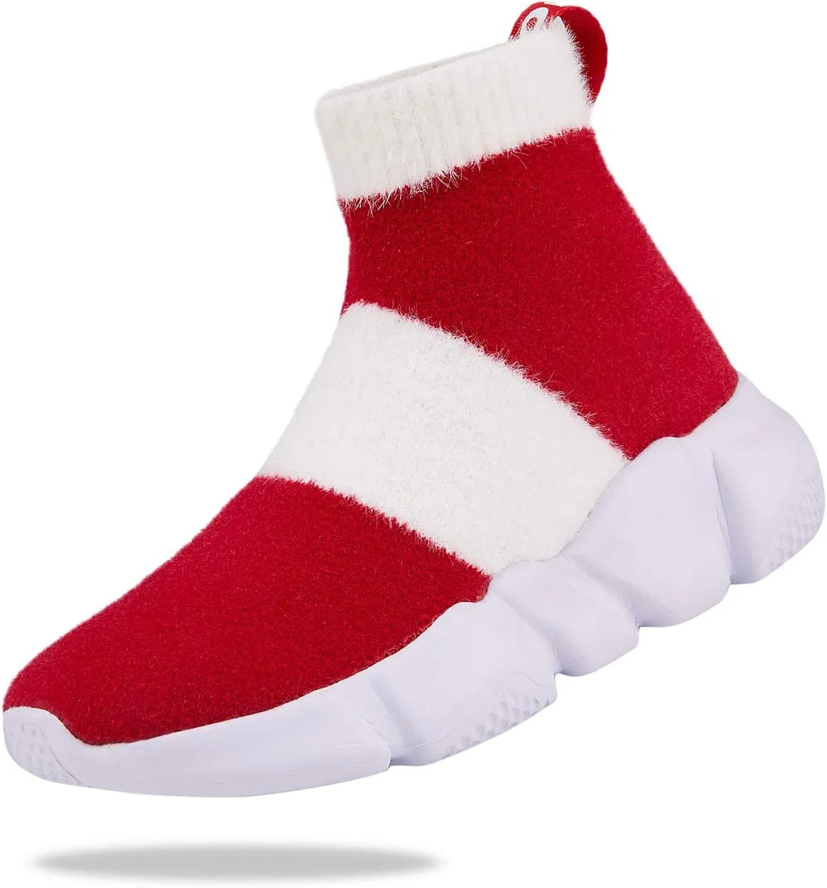 Детские кроссовки с высоким верхом Santiro, Red White