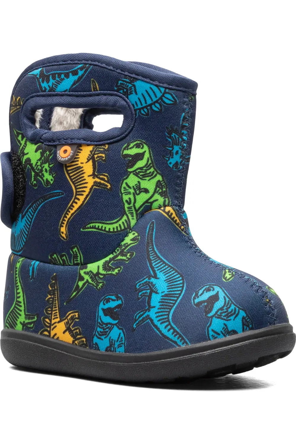 Детские ботинки водонепроницаемые с флисовой подкладкой Baby Bogs II Bogs, Navy Multi