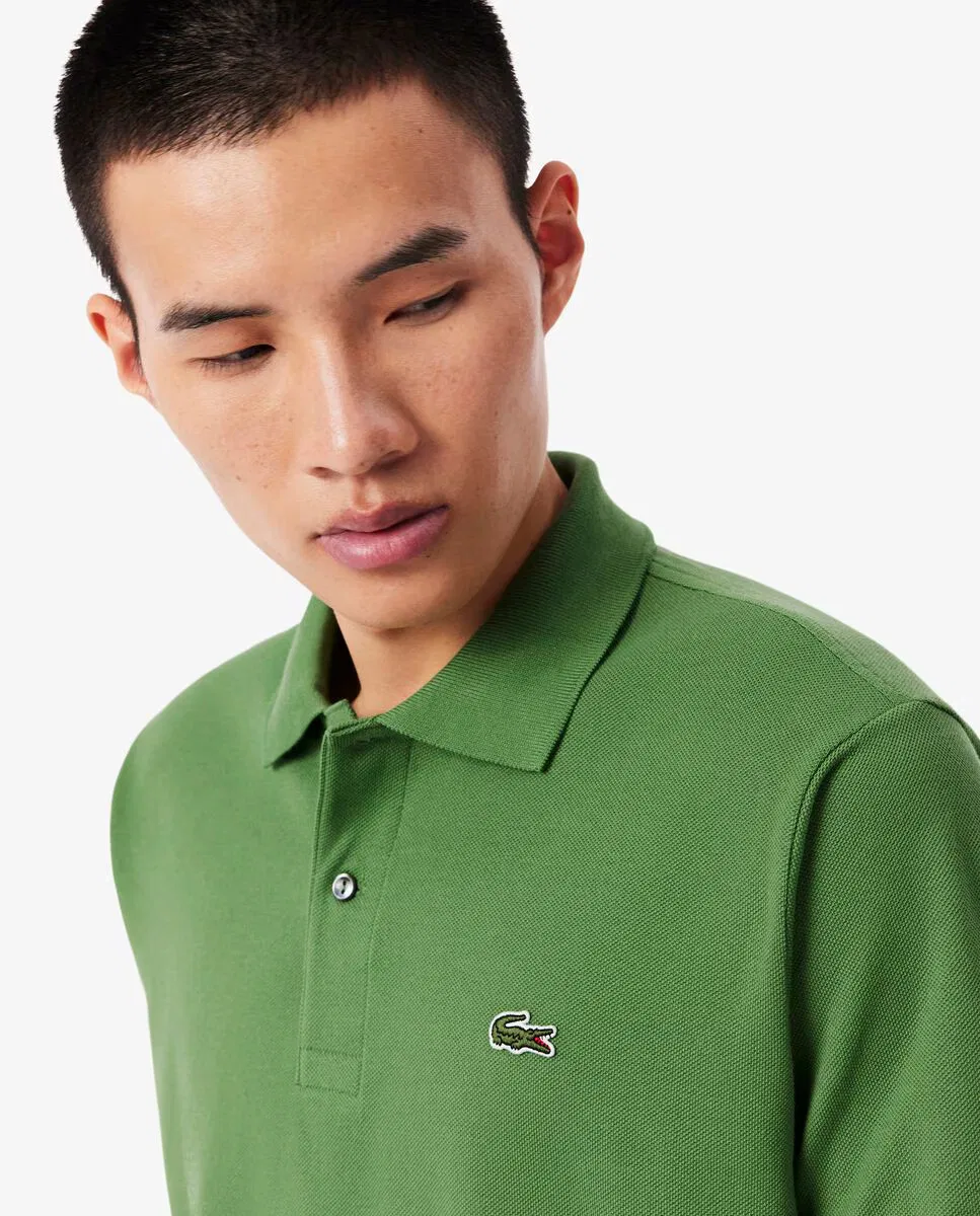 Рубашка с коротким рукавом, Polo Original Corte Clásico, Lacoste, зеленый — фото 3