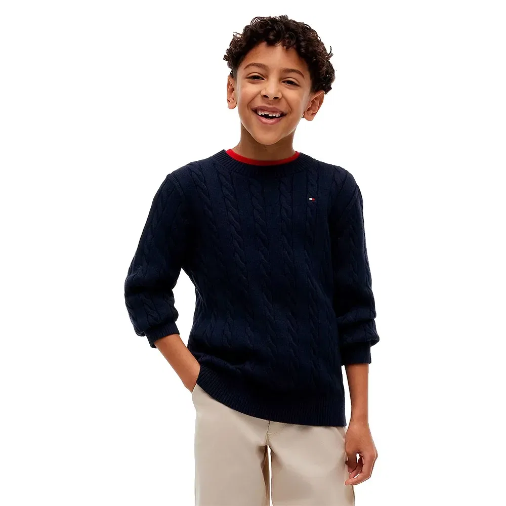 Свитер KB0KB09753 Tommy Hilfiger, синий