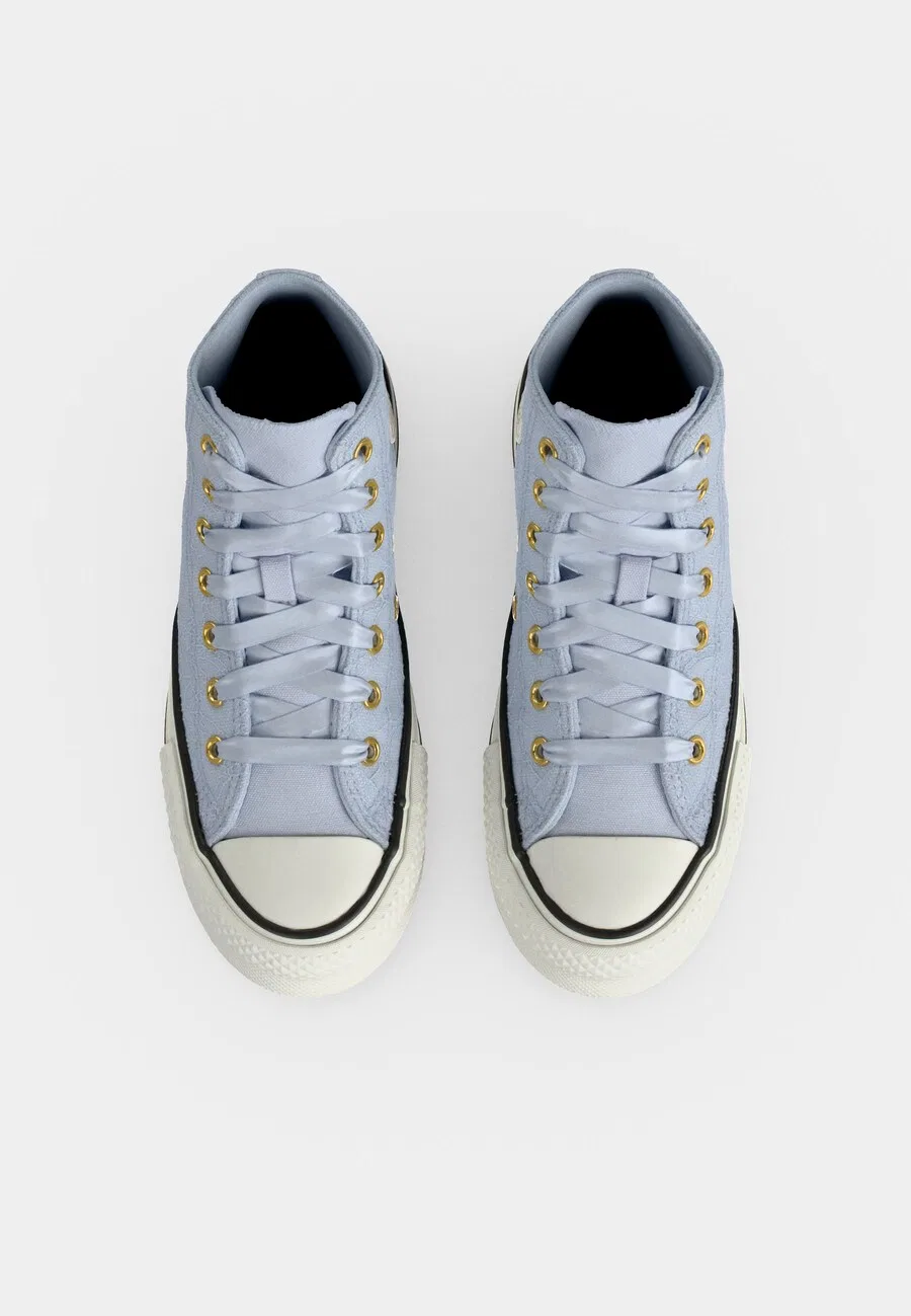 Кроссовки CONVERSE 'CTAS LIFT HI' фиолетового цвета — фото 4