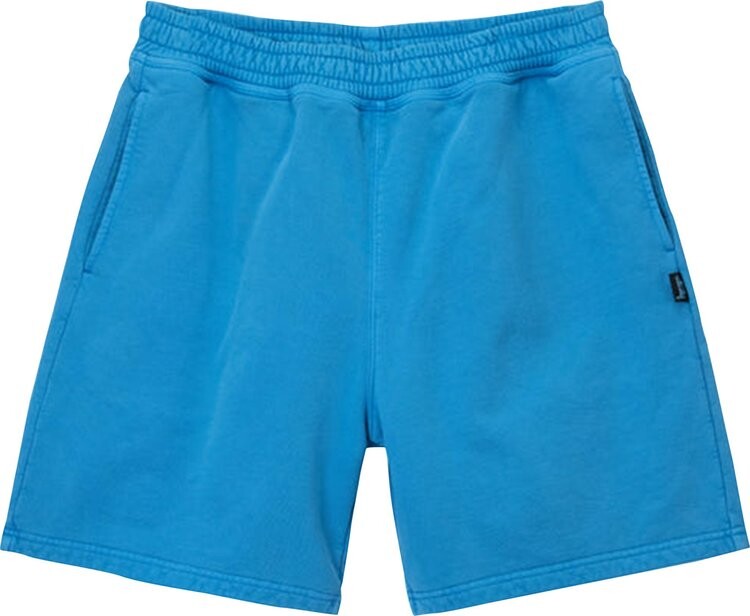 

Шорты Stussy Pigment Dyed Fleece Short 'Blue', синий