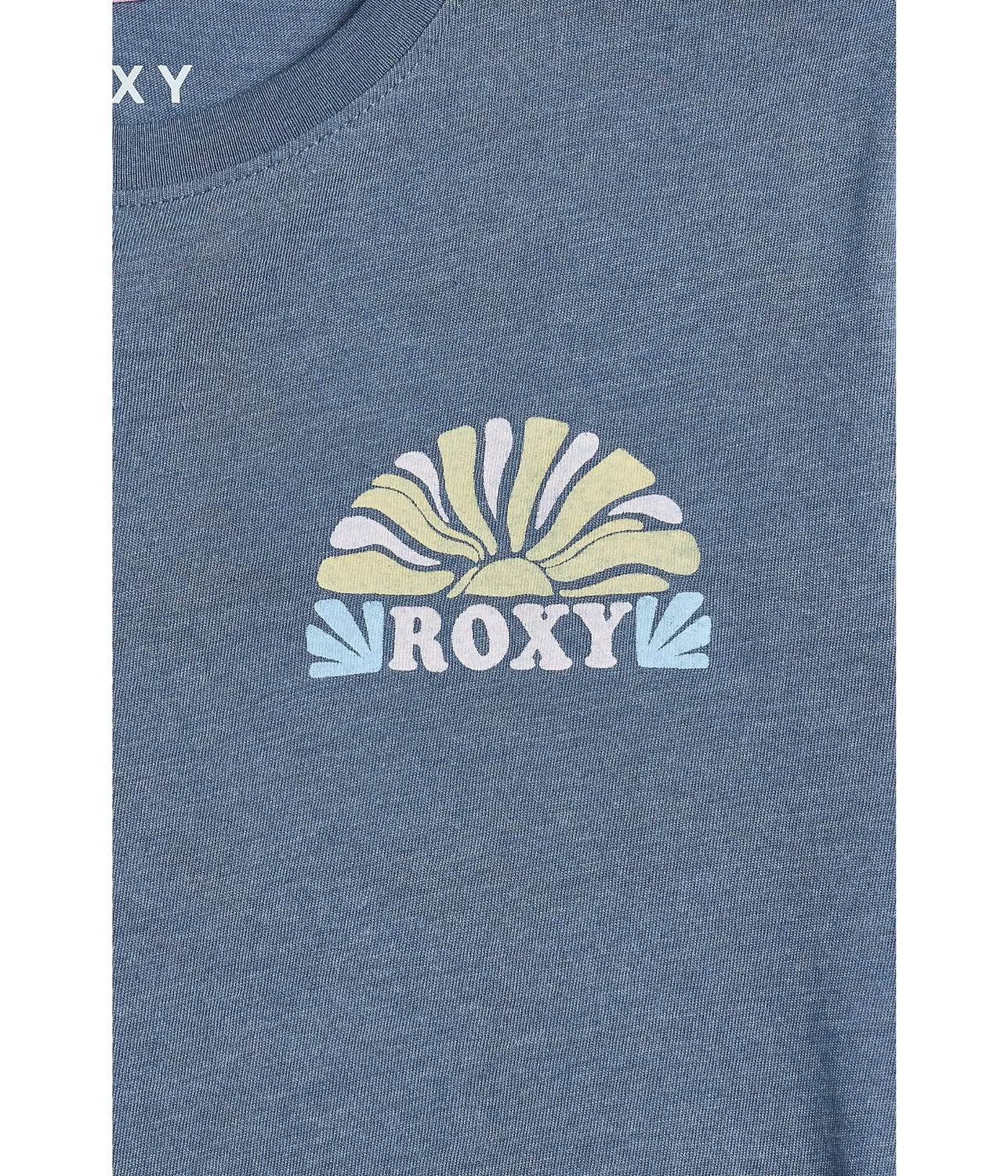 Футболка «Освободи свой разум» (для детей постарше) Roxy Kids, Vintage Indigo Heather — фото 3