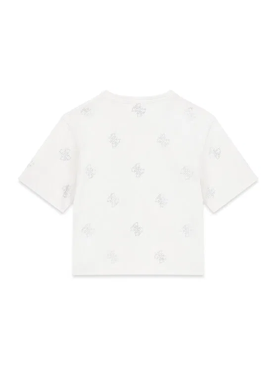Футболка relaxed fit Guess, белый — фото 2