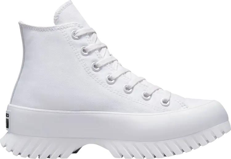 

Кроссовки Converse Chuck Taylor All Star Lugged 2.0 High White Black, белый