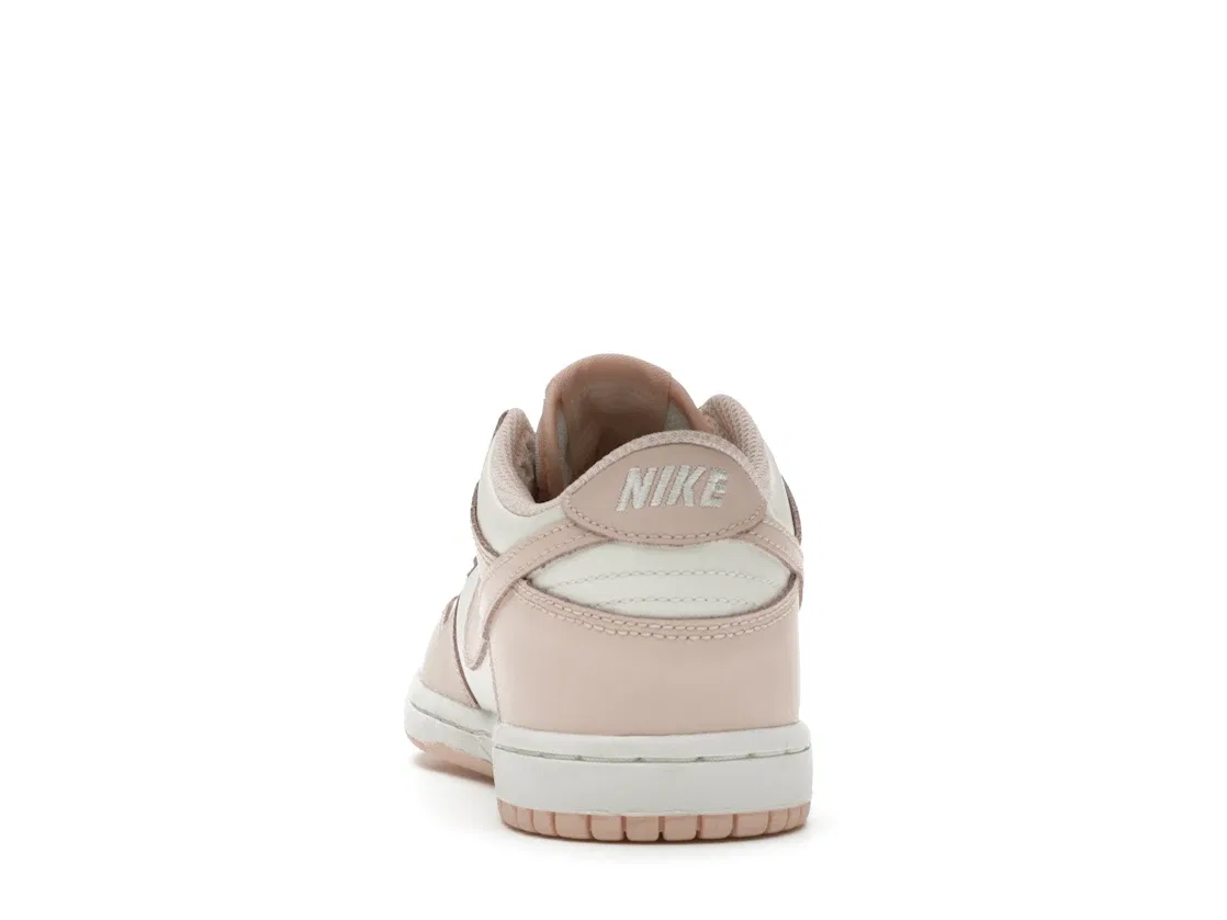 Детские кроссовки Lifestyle с контрастными накладками Nike Dunk Low SP, Sail/Orange Pearl — фото 4