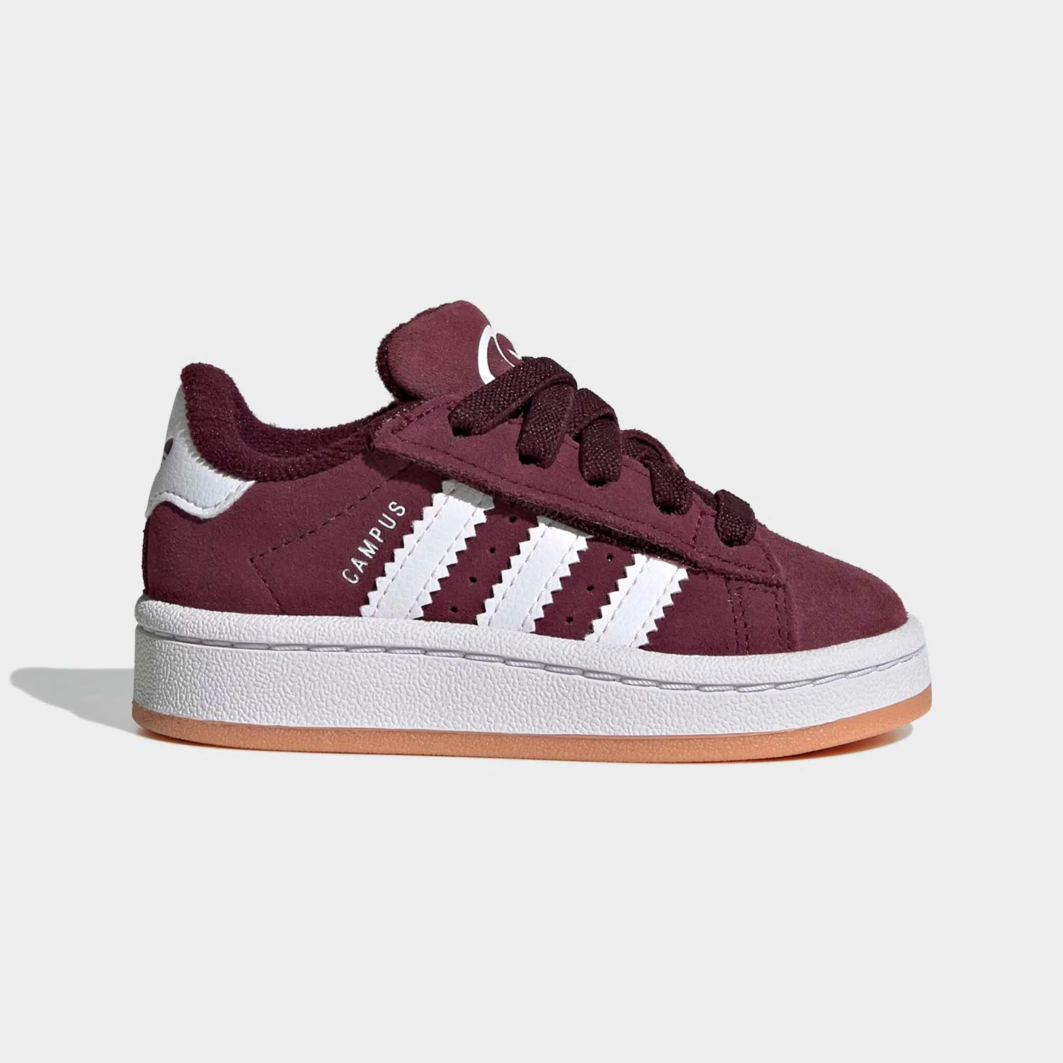 Детские кроссовки Campus 00s Adidas Originals, Maroon/White/Gum — фото 2