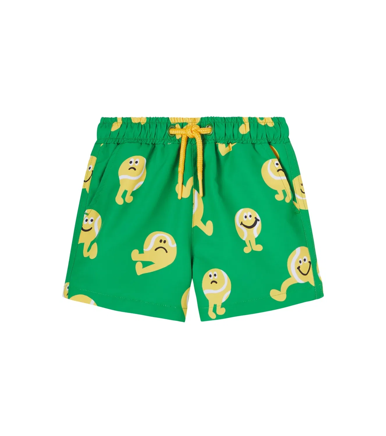 Плавки бикини с принтом Stella Mccartney Kids, зеленый