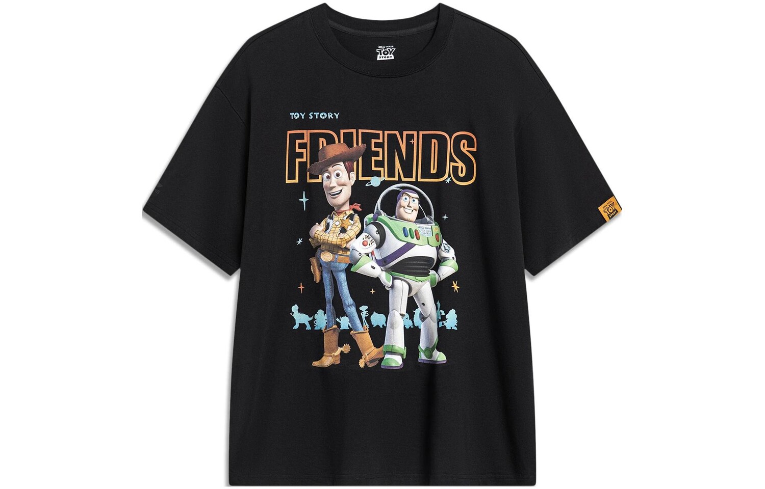 

Футболка Disney X Disney мужская черная Lining, черный