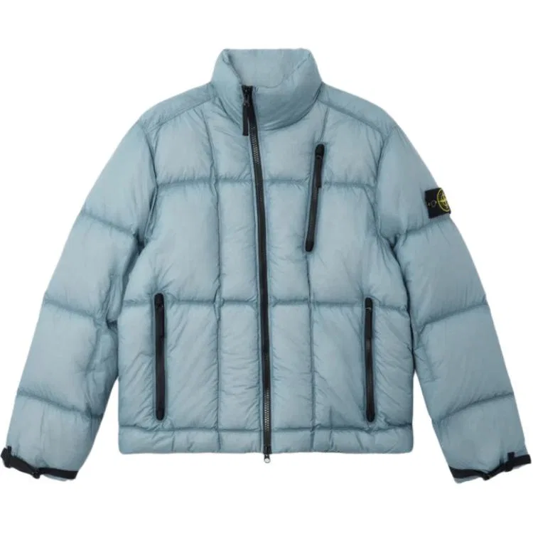 Стеганая куртка на молнии Avio Blue STONE ISLAND