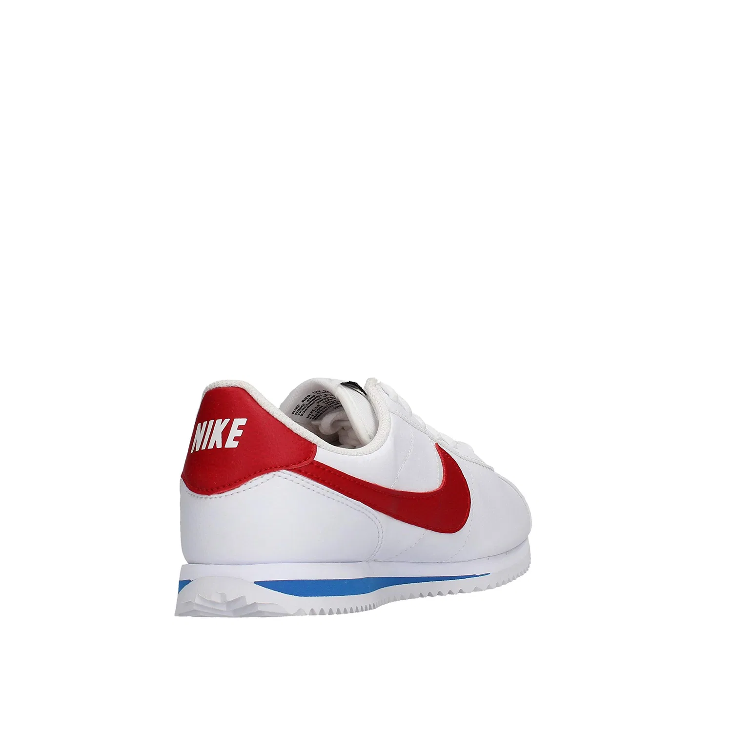 Детские кроссовки для мальчиков с закрытым носком Cortez Basic Sl (Gs) NIKE, White White Varsity Red Black 103 — фото 4