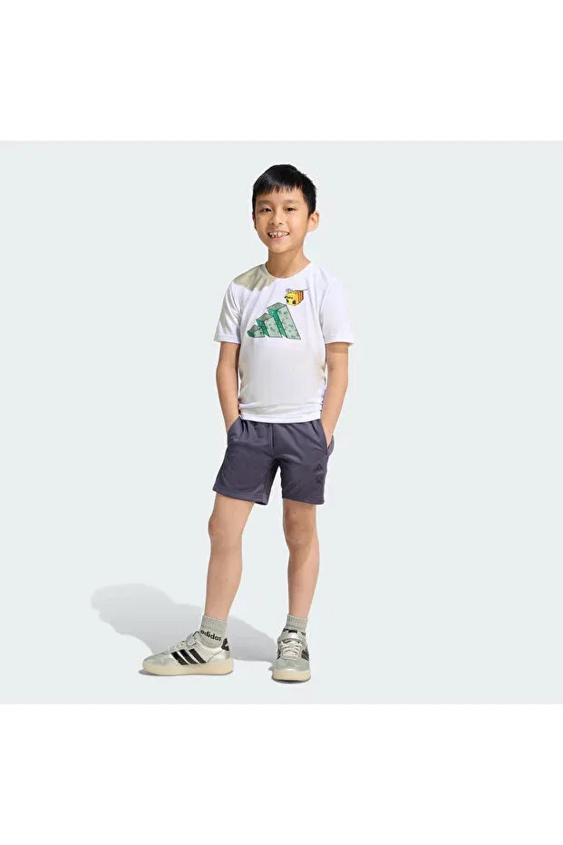 Детский спортивный комплект для девочек с длинным рукавом Minecraft Adidas, White