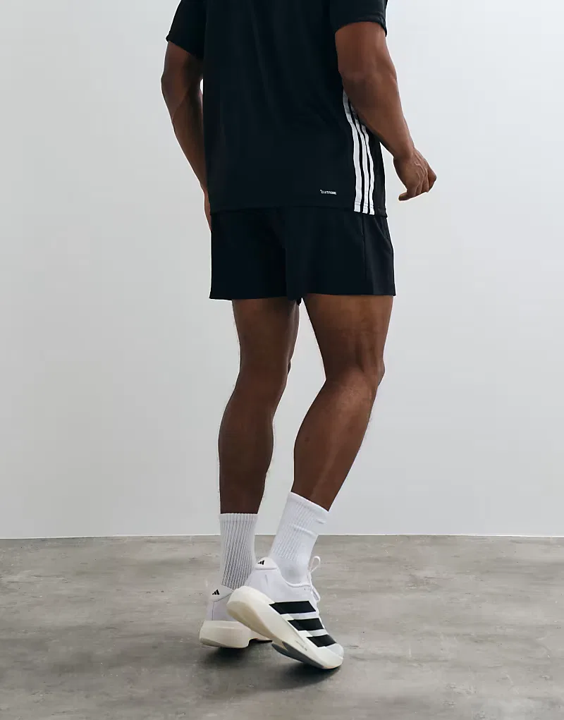 Шорты тканые Workout essentials base Adidas Performance, черный — фото 4