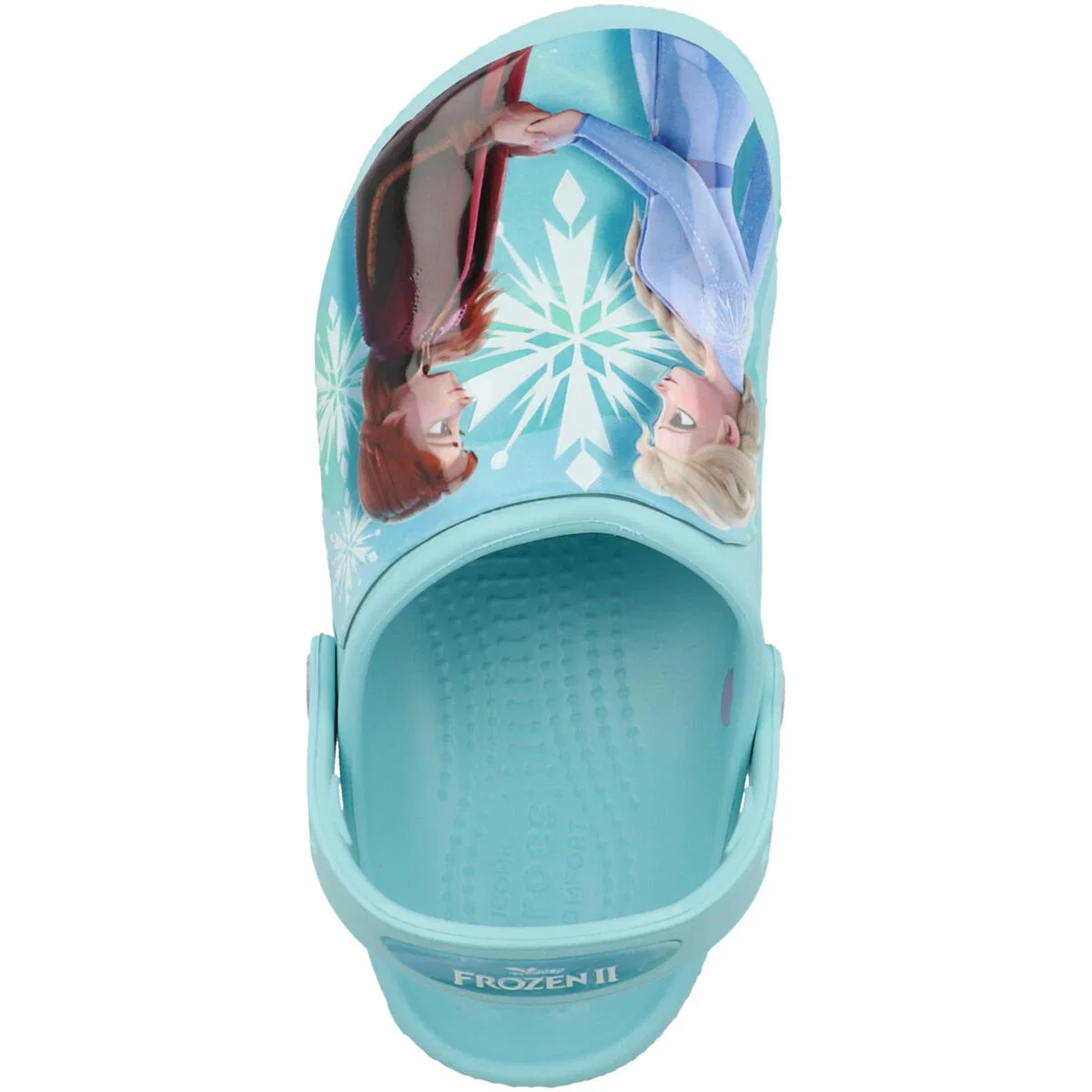 Детские сабо с принтом Classic Frozen II Crocs, Blue — фото 2