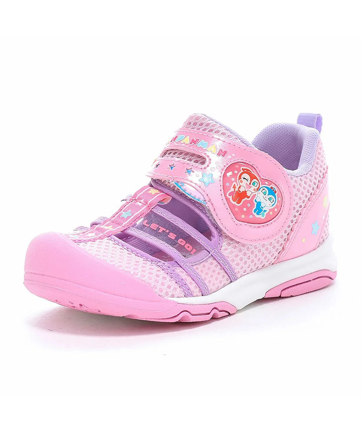 Детские сандалии для девочек с защитным мысом AP C186 MoonStar, Pink — фото 2