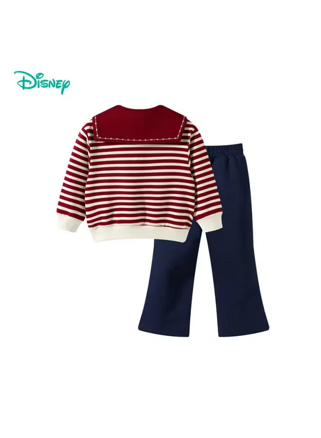 Комплект свитшотов с мультяшным принтом Disney, абрикосовый — фото 3