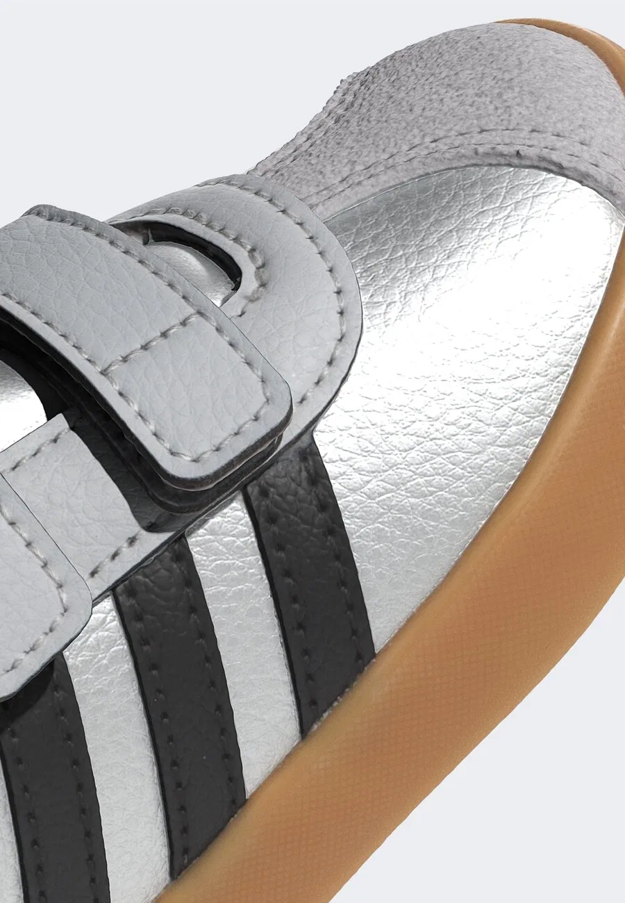 Кроссовки ADIDAS SPORTSWEAR 'VL Court 3.0' серебристого цвета — фото 4