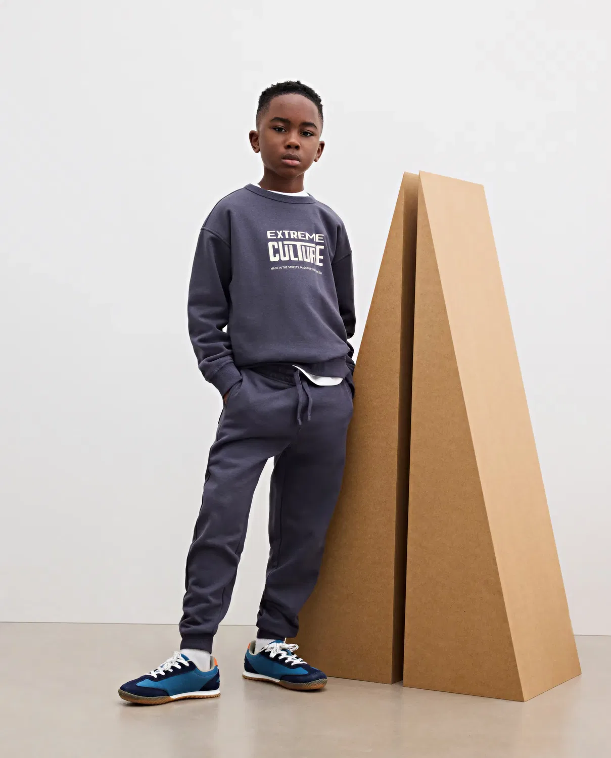 Детская худи для мальчиков с принтом Kids El Corte Inglés, Negro — фото 2
