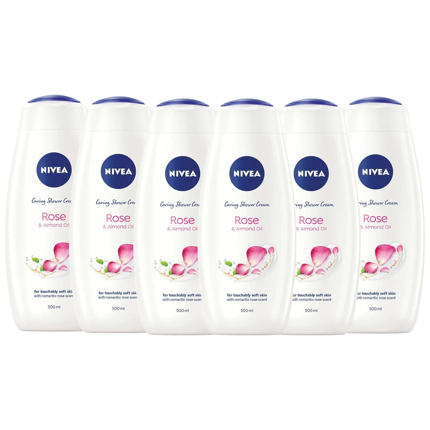 Гель для душа Роза и Миндальное масло NIVEA, 500 мл