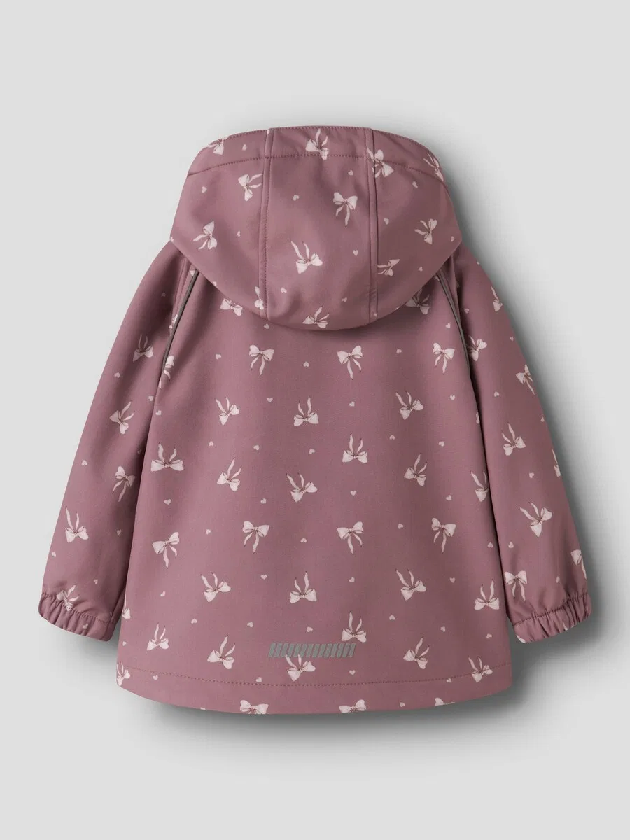 Куртка NAME IT для межсезонья 'NMFALFA08' в ягодном цвете — фото 2