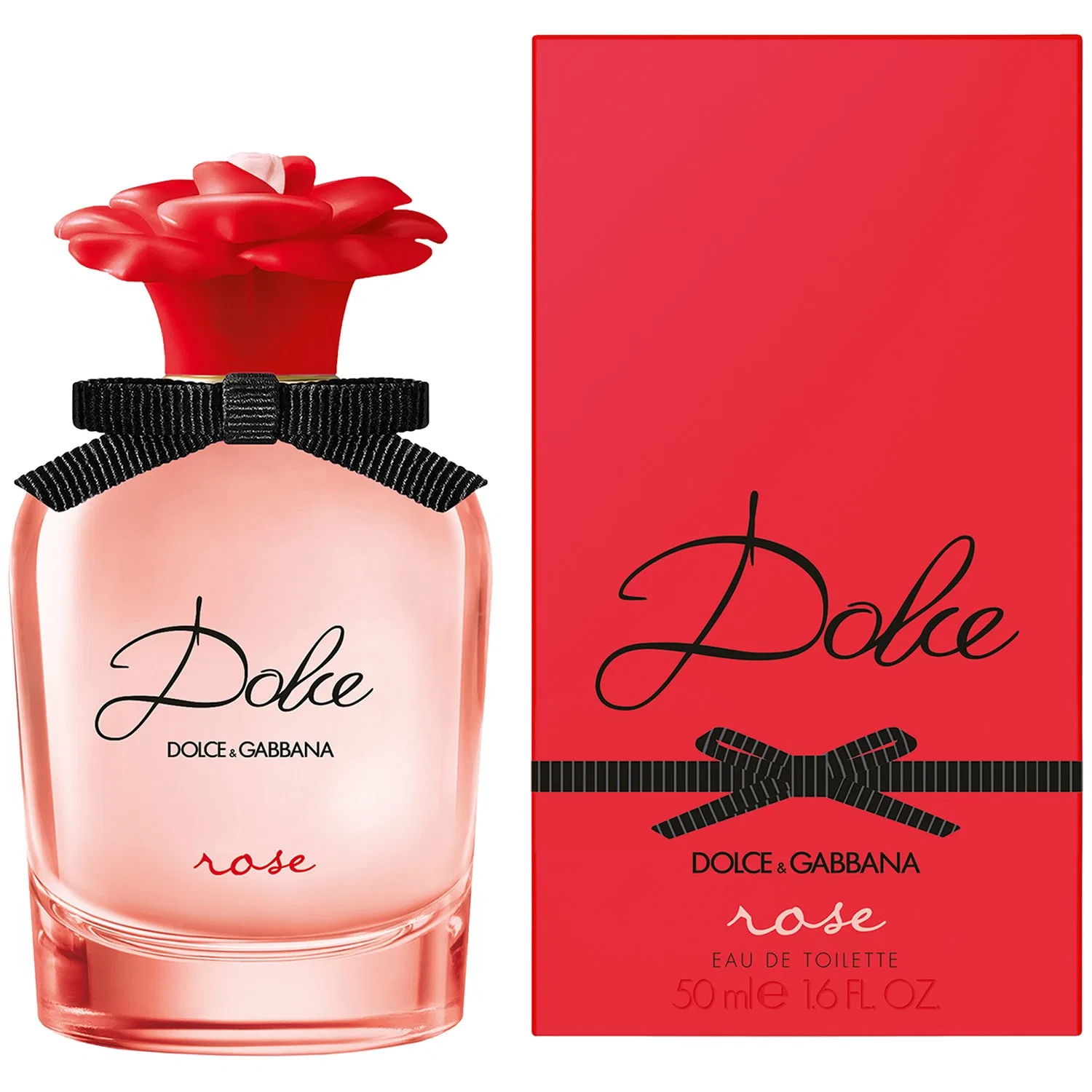 Туалетная вода 75 мл с фруктово-цветочным ароматом DOLCE & GABBANA, Rose — фото 3