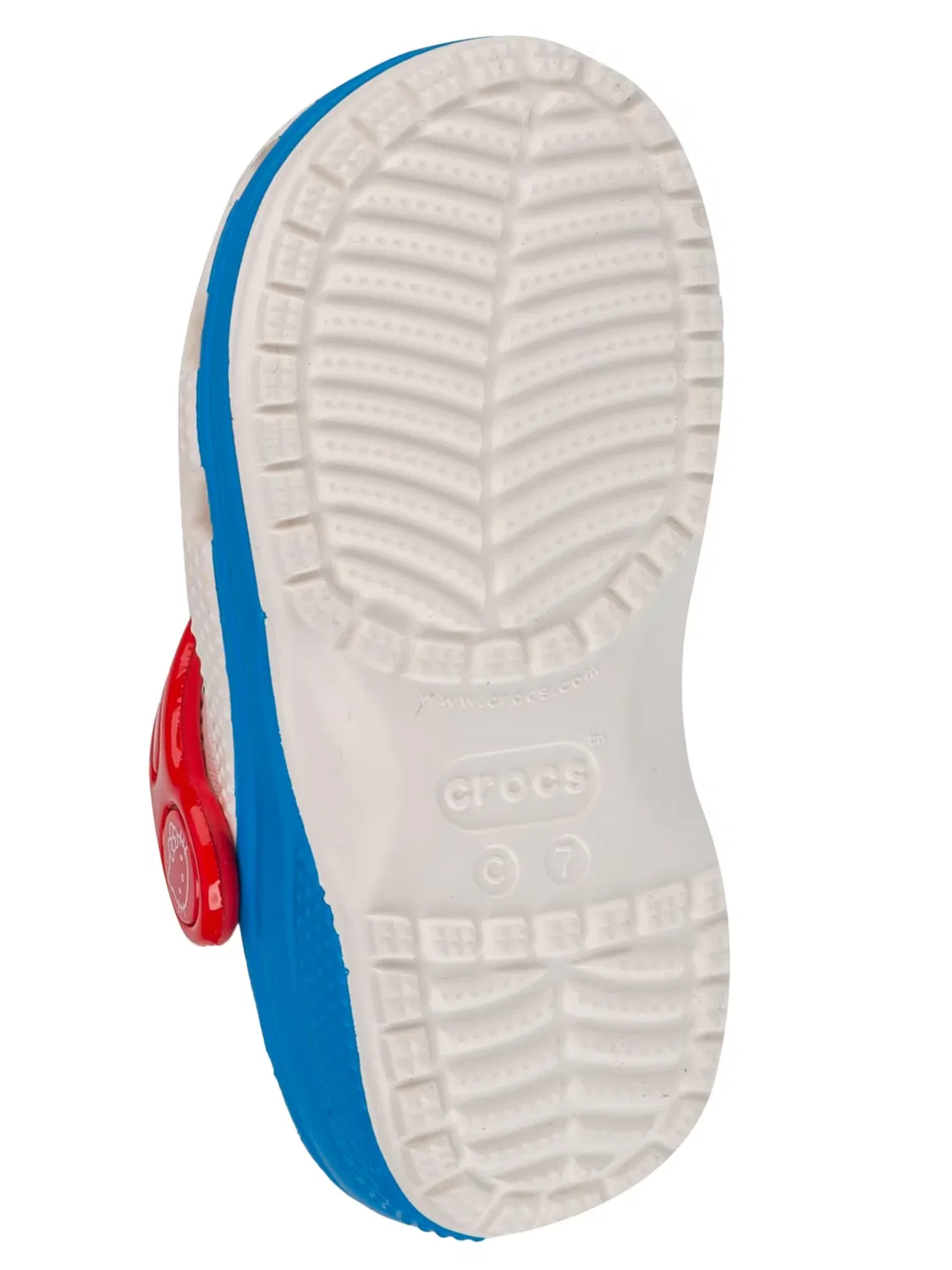 Сандалии Crocs Hello Kitty белого цвета — фото 3
