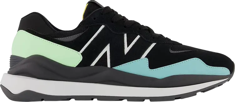 

Кроссовки New Balance 57/40 'Black Vibrant Spring Glow', черный