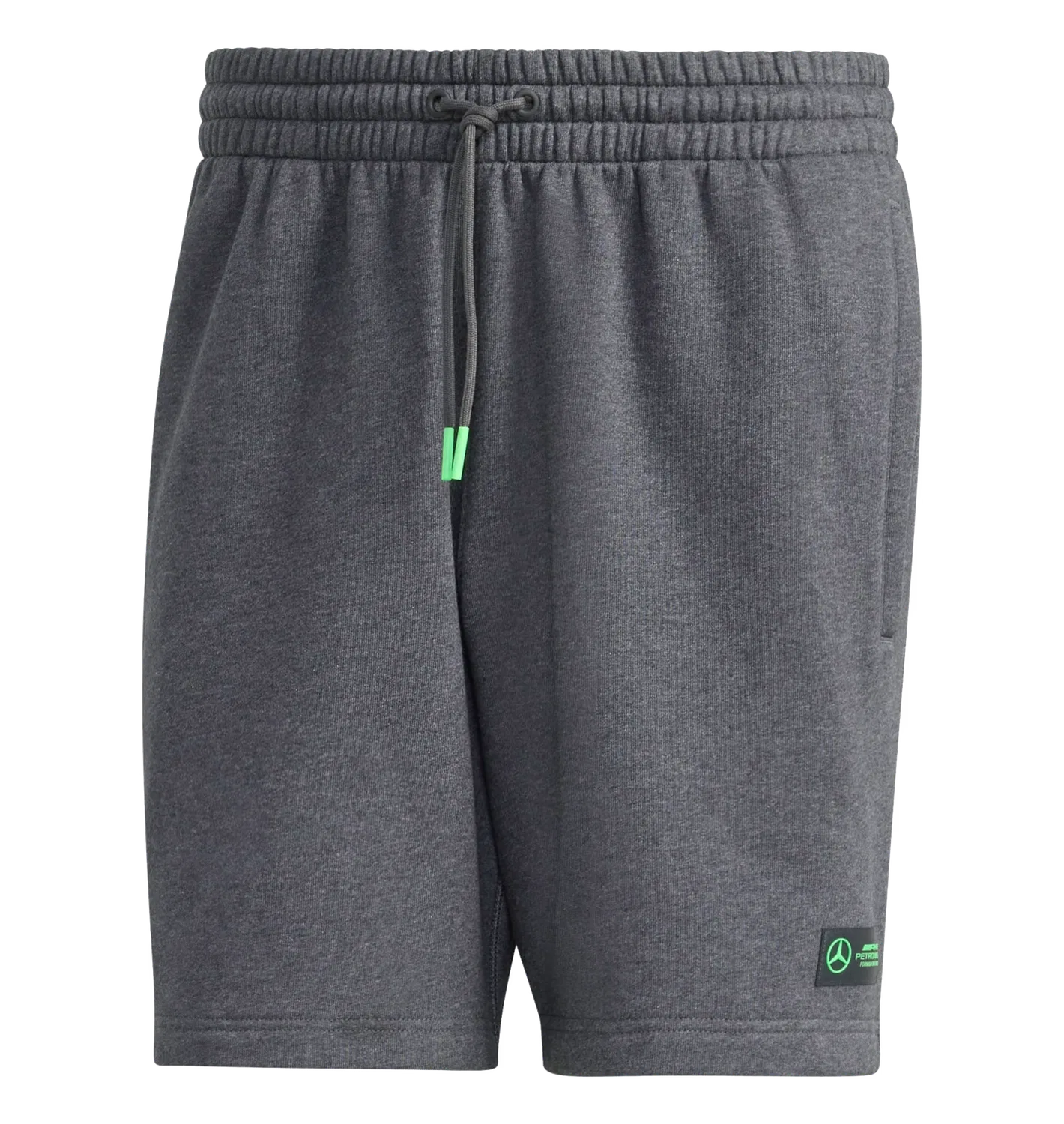Мужские спортивные шорты свободного кроя Adidas Mercedes-AMG Petronas Formula One Team Premium Sweat Shorts, серый